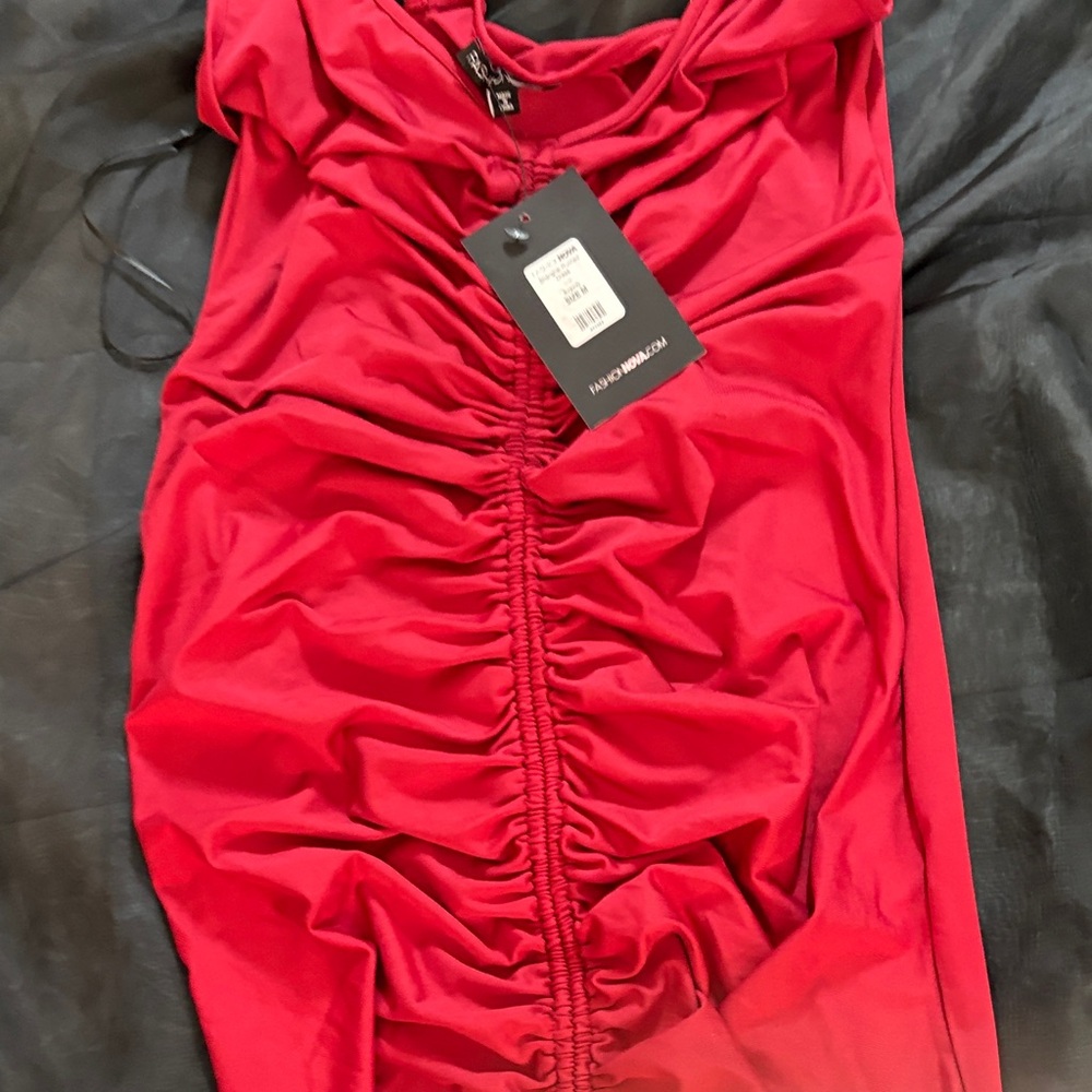Fashion Nova Red Mini Dress